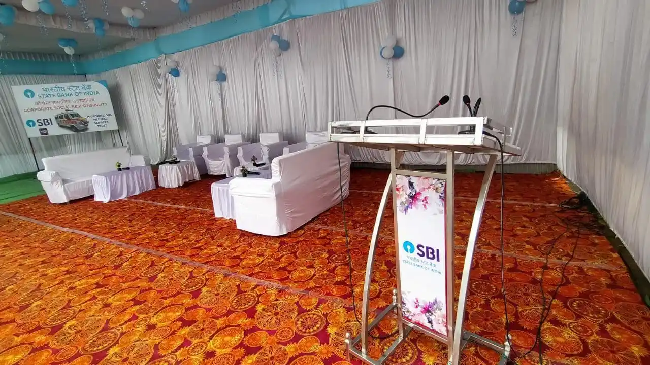Corporate function decoration